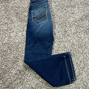 BKE Tyler Men's Relaxed Jeans in Dark Blue